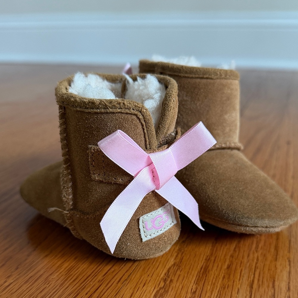 UGG Chestnut/Tan Baby Booties